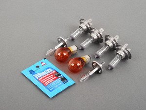 ES#2586755 - N10320102OEMKT - Halogen Headlight Bulb Refresh Kit - Includes every bulb for both halogen headlights - Assembled By ECS - Audi