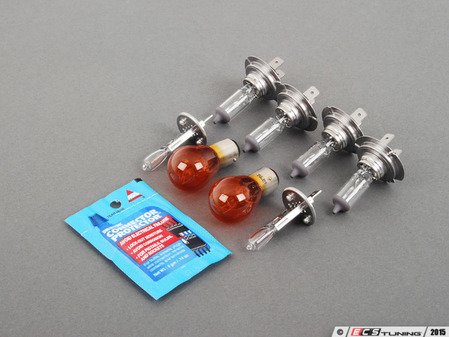 ES#2586755 - N10320102OEMKT - Halogen Headlight Bulb Refresh Kit - Includes every bulb for both halogen headlights - Assembled By ECS - Audi
