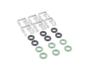 ES#2763452 - 1190780641KT4 - Fuel Injector Installation Kit - Includes everything required to replace the fuel injectors - Assembled By ECS - Mercedes Benz