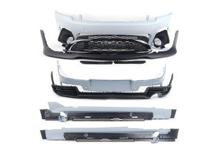 ES#1305500 - 51192156735 - MINI Clubman JCW Style Aero Body Kit With PDC, Primed - Sold As Kit - (NO LONGER AVAILABLE) - Upgrade to the sporty MINI bumpers and side skirts - Genuine MINI - 
