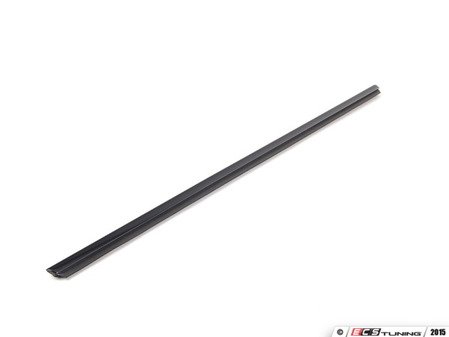 ES#205976 - 51337190867 - Door Channel Cover - Front Left, Gloss Black - Genuine BMW - BMW