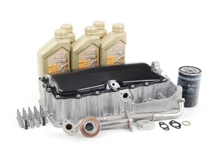 ES#2825787 - 06A103601APKT - Hybrid 1.8T Oil Pan Installation Kit - Complete kit with everything needed for a start to finish oil pan replacement. - Genuine Volkswagen Audi - Volkswagen