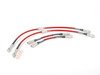 ES#2796285 - ECS41012KT2 - Exact-Fit Stainless Steel Brake Lines - Kit - DOT-compliant kit to improve pedal feel in your vehicle. - ECS - Volkswagen