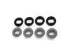 ES#348756 - 3D0061795U71 - Oval Floor Mat Securing Hardware Set - Grey - (NO LONGER AVAILABLE) - For cars that need oval floor mat retainers - Genuine Volkswagen Audi - 