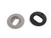 ES#348756 - 3D0061795U71 - Oval Floor Mat Securing Hardware Set - Grey - (NO LONGER AVAILABLE) - For cars that need oval floor mat retainers - Genuine Volkswagen Audi - 