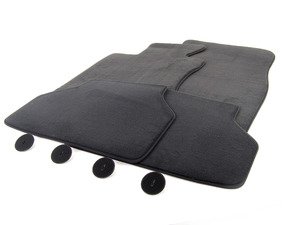 ES#244236 - 51479117173 - E60 Floor Mat Set - Anthracite - Complete set of four - Genuine BMW - BMW