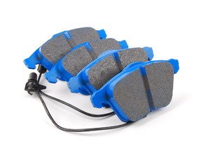ES#2621576 - DP51495NDX - Front blueStuff nDX Performance Brake Pad Set - Intermediate grade trackday pads for aggressive street driving and track use. - EBC - Audi