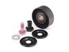 ES#2784710 - 99610215166KT1 - Serpentine Belt Kit - Accessory belt with rollers - Includes Loctite 592 for a complete job - Assembled By ECS - Porsche