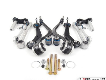 ES#2808748 - 33326770059KT1 - Front And Rear Suspension Refresh Kit  - Upgrades and replaces worn ball joints & bushings to restore ride comfort - featuring Meyle & Lemforder components - Assembled By ECS - BMW