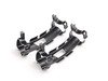 ES#2600710 - 33322283548KT1 - Rear Suspension Refresh Kit - Level 2 - M3 spec rear control arms and subframe bushings, rear shock mounts, HD end links, sway bar bushings and trailing arms with bushings for a complete rebuild - with high quality aftermarket components - Assembled By ECS - BMW