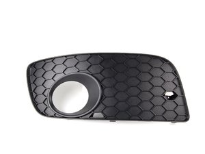 ES#6158 - 1K0853666P9B9 - Right Honeycomb Grille - With Fogs - Passenger side honeycomb designed grille for vehicles with foglights - Genuine Volkswagen Audi - Volkswagen