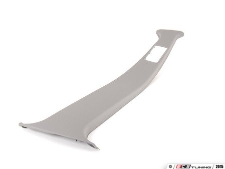 ES#113401 - 51438137912 - Silver Grey B-Pillar Trim - Right - Replacement interior B-pillar trim - Genuine BMW - BMW