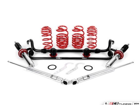 ES#2642565 - 29092-1KT - Performance Suspension Kit - Includes full coilovers and front and rear sway bars for increased suspension performance - H&R - Audi