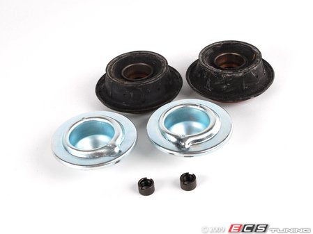 ES#7263 - 191498001 - Upper Strut Mount - Kit - A common source of noise in the front suspension, Includes spring perches for easy suspension swapping without spring compression - Assembled By ECS - Volkswagen
