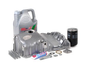 ES#2603027 - 06B103601CAKT2 - Oil Pan Replacement Kit - Everything required to replace your leaking pan, including the oil change - Assembled By ECS - Audi
