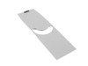 ES#113449 - 51438139368 - Silver Grey Seat Belt Trim - Right - Upper B-pillar trim panel for the seatbelt - Genuine BMW - BMW