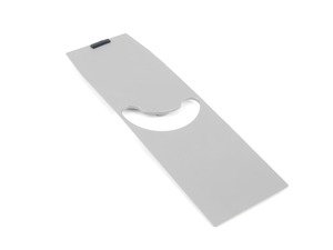 ES#113449 - 51438139368 - Silver Grey Seat Belt Trim - Right - Upper B-pillar trim panel for the seatbelt - Genuine BMW - BMW