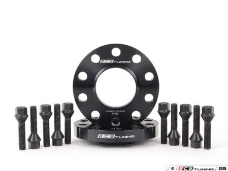 ES#2876916 - 003990ecs04KT - Wheel Spacer/Hub Adapter & Bolt Kit - 20mm - Expand your wheel options by dialing in fitment of 72.6mm centerbore wheels on your 74.1mm hub - ECS - BMW