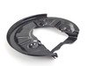 ES#3196310 - 5Q0615611S - Rear splash shield - left - Protect your brakes from dust, debris and moisture - Genuine Volkswagen Audi - Audi Volkswagen
