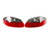 ES#2808318 - 4481903PXUESR - Red/Smoke LED Tail Light Set  - Smoked upper and red lower portions with LED brake lights and rear fog lights - Depo - Porsche