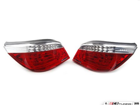 ES#2827188 - 444-1940PXAS-CR - LED Tail Light Set - Clear/Red - (NO LONGER AVAILABLE) - Add unique styling to your BMW while upgrading your tail lights - Depo - 