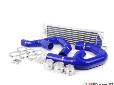 ES#1832493 - FMINTA3FSB - Forge Front Mount Intercooler Kit - Blue Hoses - (NO LONGER AVAILABLE) - Forge innovative "TWINtercooler" design - Forge - 