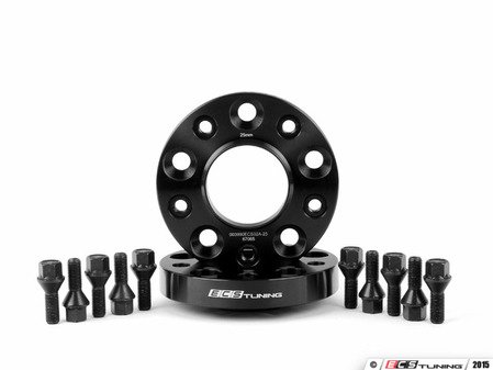 ES#2827157 - 3990ecs01-25KT - Wheel Spacer/Hub Adapter & Bolt Kit - 25mm - (NO LONGER AVAILABLE) - Expand your wheel options by dialing in fitment of 72.6mm centerbore wheels on your 74.1mm hub - ECS - 