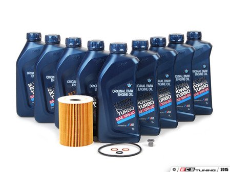 ES#2072574 - M61060OCI1 - OEM Genuine BMW Oil Change Kit - Everything you need for a basic oil service including Genuine BMW M Twin Power Turbo oil - Genuine BMW - BMW