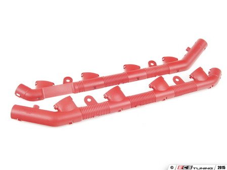 ES#285195 - 079971821 - Coil Pack Wiring Conduit - red - Left  - Shields the wiring for the coil packs - Genuine Volkswagen Audi - Audi