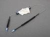 ES#2723864 - 1JM898461B - Power Window Regulator Repair Kit - Left - Includes 2 window carriers and 1 cable regulator - Vaico - Volkswagen