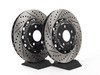 ES#3525662 - 003975ecs01aKT1 - Performance Front & Rear Brake Rotor Kit - Direct bolt-on replacement - Offering 8.3% weight reduction front, 3.5% reduction rear! - ECS - Audi