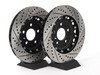 ES#3525662 - 003975ecs01aKT1 - Performance Front & Rear Brake Rotor Kit - Direct bolt-on replacement - Offering 8.3% weight reduction front, 3.5% reduction rear! - ECS - Audi