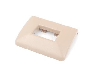 ES#146584 - 52201963126 - Seat Fold Button Trim - Beige - Replace your broken or missing trim - Genuine BMW - BMW