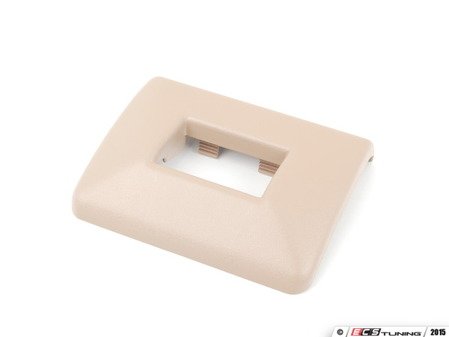 ES#146584 - 52201963126 - Seat Fold Button Trim - Beige - Replace your broken or missing trim - Genuine BMW - BMW