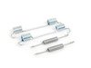 ES#2772060 - 2104200320 - Parking Brake Shoe Kit - Includes all hardware needed for installation - Textar - Mercedes Benz