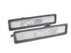 ES#2807988 - 3441403PB2C - Side Marker Set - Clear - Eliminate the amber sidemarkers and give your vehicle an updated style. Black Frame. - Depo - BMW