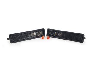 ES#2807989 - 3441403PBS - Side Marker set - smoked - Eliminate the amber sidemarkers and give your vehicle an updated style - Depo - BMW