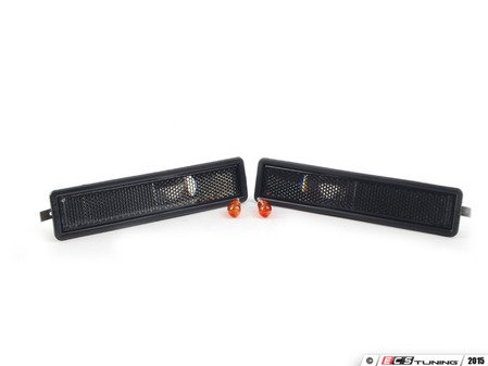ES#2807989 - 3441403PBS - Side Marker set - smoked - Eliminate the amber sidemarkers and give your vehicle an updated style - Depo - BMW