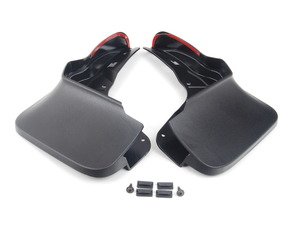 ES#2214289 - 1668900078 - Front Splash Guard Set - Includes Mounting Hardware - Genuine Mercedes Benz - Mercedes Benz
