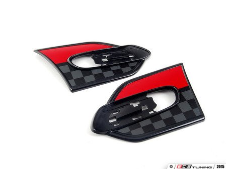 ES#2714920 - 51142355377 - Side Scuttle Set - JCW Pro - Unique MINI design that attaches to the side corner panel - Genuine MINI - MINI