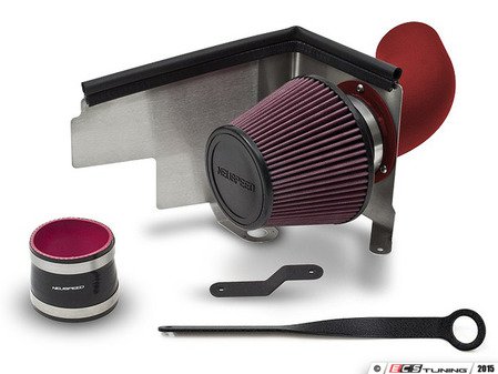 ES#2826041 - 65.02.67R - P-Flo Air Intake Kit - Red - Give your car Unrestricted air flow - Neuspeed - Audi