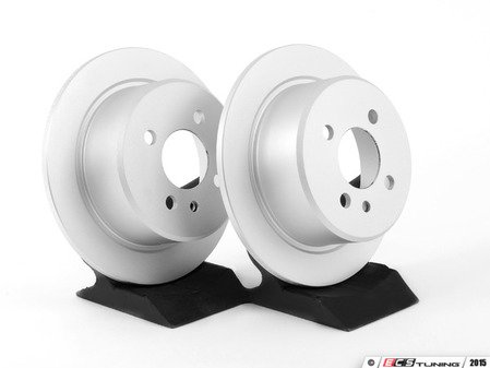ES#2703122 - 34211163145KT2 - Rear Brake Rotors - Pair (258X10) - Featuring a protective Meyle Platinum coating. - Meyle - BMW