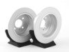 ES#2703122 - 34211163145KT2 - Rear Brake Rotors - Pair (258X10) - Featuring a protective Meyle Platinum coating. - Meyle - BMW