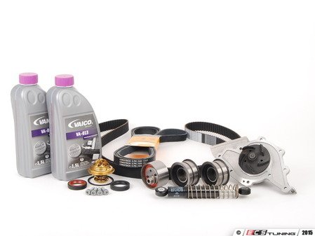 ES#8150 - 077198481 - ECS Tuning Timing Belt Kit - Ultimate Plus - The ultimate 19 piece kit for preventative maintenance! - Assembled By ECS - Audi