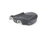 ES#145695 - 52109179902 - Leatherette Cover "Space" Bottom - Right - Black and gray cloth seat lower portion; CARBON BLACK K8E1 - Genuine MINI - MINI