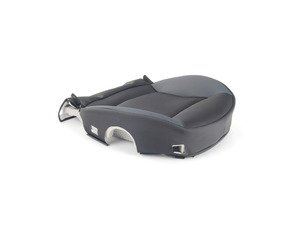 ES#145695 - 52109179902 - Leatherette Cover "Space" Bottom - Right - Black and gray cloth seat lower portion; CARBON BLACK K8E1 - Genuine MINI - MINI