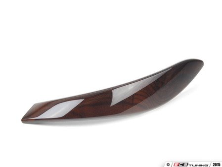 ES#2557854 - 51417260080 - Walnut Front Door Pull Trim - Front/Rear Right - Replace your worn trim or change your interior's look - Genuine BMW - BMW