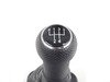 ES#1866565 - 3591GKSN10450-1 - Shift Knob With Boot - Black Dimpled - Black dimpled shift knob and black leatherette boot with chrome trim ring for 5-speed manual - Bremmen Parts - 