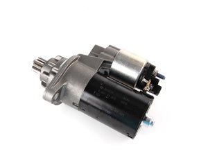 ES#2626383 - 02M911023X - Starter - Remanufactured - Keep your engine starting strong with a new starter, includes refundable $90 core charge. - Genuine Volkswagen Audi - Audi Volkswagen