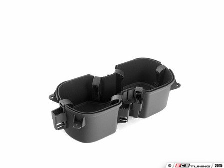 ES#438853 - 8E0862533D5PR - Cup Holder - Sabre (Black) - (NO LONGER AVAILABLE) - Center console cup holder - Genuine Volkswagen Audi - 